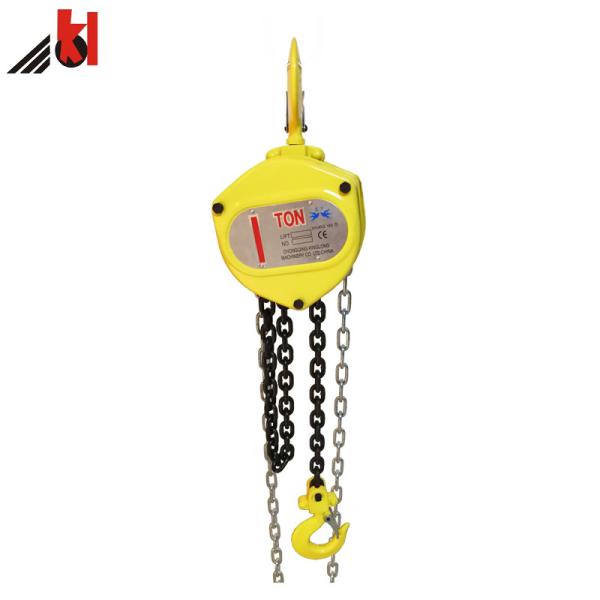 Quality Grade 80 3m Lift 1T 5T HSC Manual Chain Pulley Block for sale