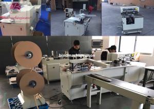China Double loop wire closing machine and punching function PBW580 for notebook on sale