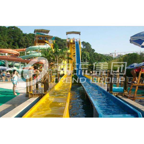 Quality Funny Fiberglass Water Slides Garden Backyard Pool Water Slides for sale