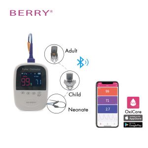 China Digital OLED Display Handheld Pulse Oximeter ±2% Accurate For Blood Oxygen Measurement on sale