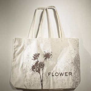 Reusable Shopping Handle Natural Burlap Cotton Jute Bag