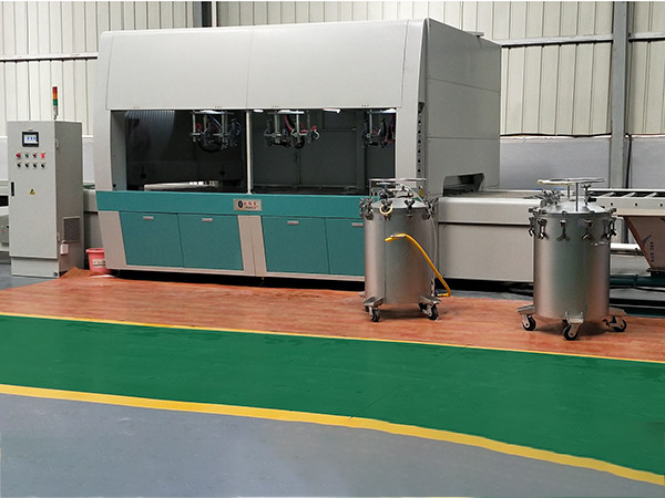 Quality PLC Program Uv Roller Coating Machine Spot Coater for sale