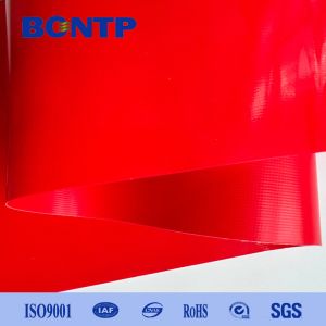 580gsm Waterproof PVC Tarpaulin With Polyester Coating Fabric