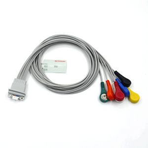 Compatible for Schiller Plus 7Lead ECG Snap ECG Holter Cable