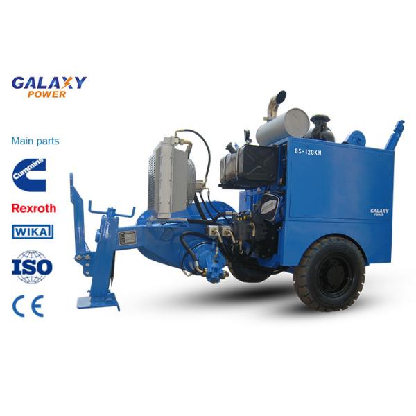 Quality Cummins Diesel Engine Wire Pulling Equipment Max Intermittent Pull 120kN for sale