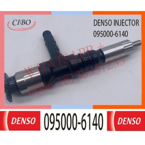 Diesel Common Rail Injector 095000-6140 For Komatsu SAA6D140 6261-11-3200