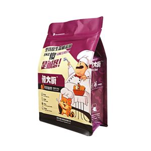 Custom Printing PET Food Zipper Bag &Food Packaging Bag with Side Gusset