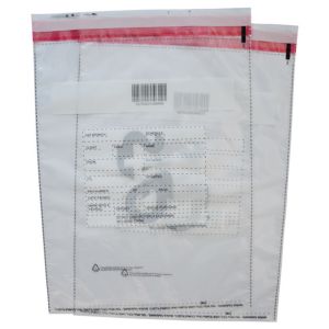 China Tamper Evident Bag Custom Design Printed Security Shipping Bags on sale