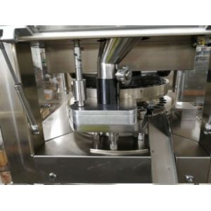 80KN Pharmaceutical Chemical Rotary Tablet Press Machine With Touch Screen