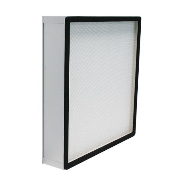 Quality Panel Type Mini Pleated HEPA Air Filter 2000m³/h Air Volume Clean Room HEPA Filters for sale