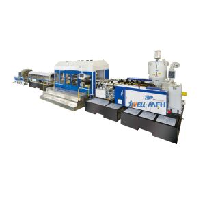 Siemens HMI HDPE PP DWC Double Wall Corrugated Pipe Machine