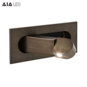 Wholesale Adjustable modern led headboard wall light/hotel led reading light/led bed bedside wall light from china suppliers