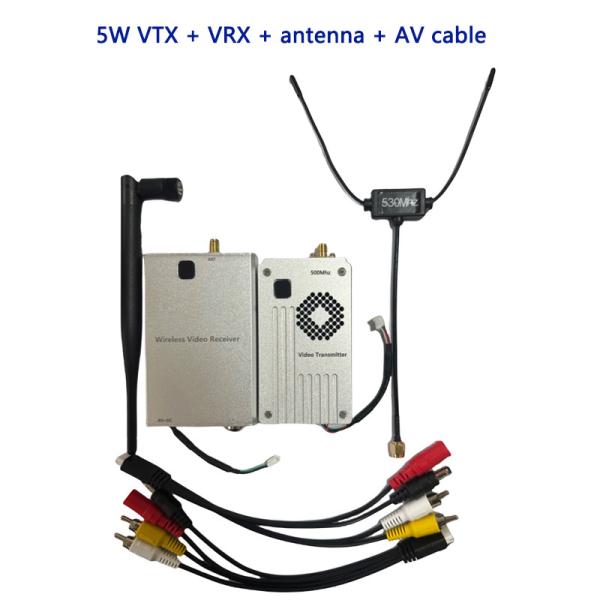 Compact Analog Video Transmitter for High Frequency and Audio Carrier Ware