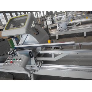 Aluminium Alloy windows Double Head Saw Cutting Machine LJZ2-500x4200