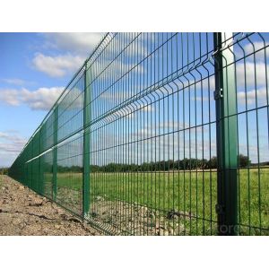 4.5 mm Wire Mesh Fence Security Welded Metal Mesh Fence Panel PVC Coated