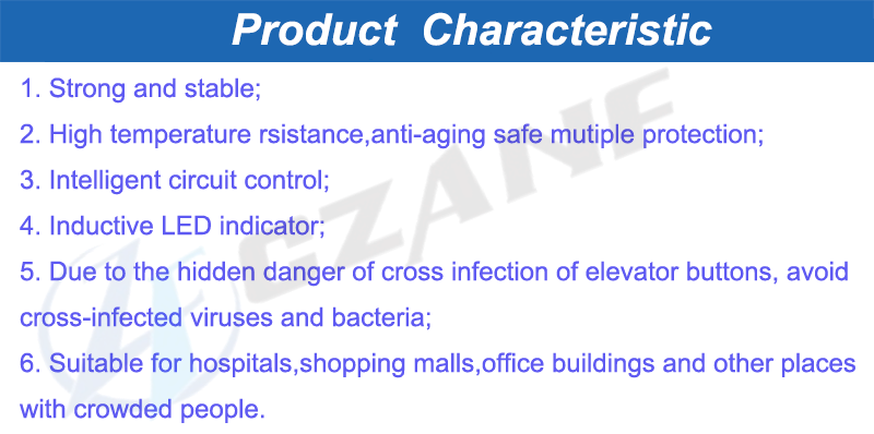 Non Touch Elevator Push Button Lift Touchless Button