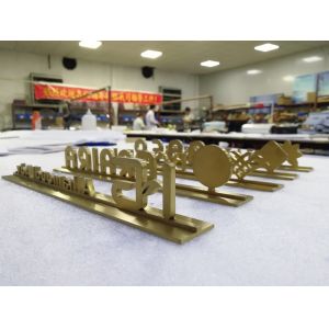 IP65 Office Wayfinding Signage , Wall Mounted Hospital Directional Signs