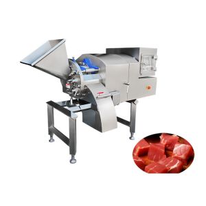 High Speed Beef Meat Dicing Machine Chicken Cube Cutting Equipment