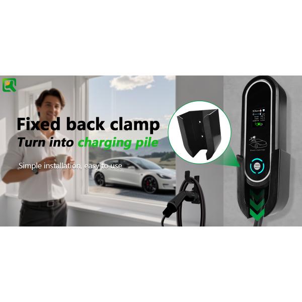Type2 Portable Charger 22kw 3phase Wallbox 32A AC Home Compatible Single Phase for Electric Vehicle Charging Equipment