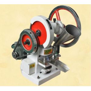 Single Punch Lab Tablet Press Machine Small Scale 6000 Pcs / Hour 580x450x625 Mm