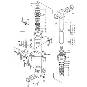 Excavator EX400-3 EX400LC-3 EX450H-3C EX400-5 EX400LC-5 EX450LC-5 Boom Arm