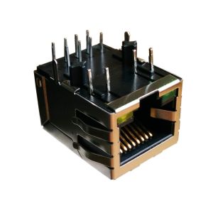 Wholesale 5-1840450-7 RJ45 Modular Jack Integrated 10 /100Base-T LPJ4011GENL IP-PBX from china suppliers