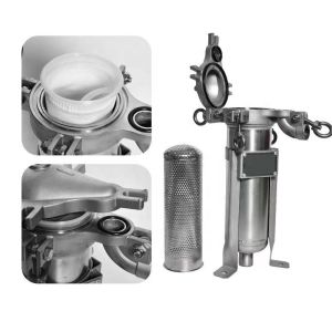 Turtle-Back Single-Bag Filter Housing for Hotels Weight 62 KG in Industrial