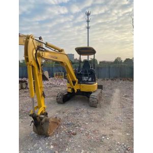 PC30 Used Mini Komatsu Excavator With Canopy 3 Ton