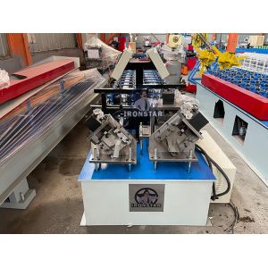 50 75mm C stud and 40mm U channel 2 in 1 roll forming machine in ethopia