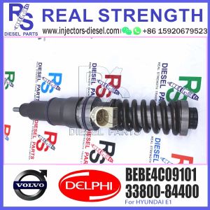 High Quality Common Rail Diesel Fuel Injector 33800-84400 BEBE4C09101