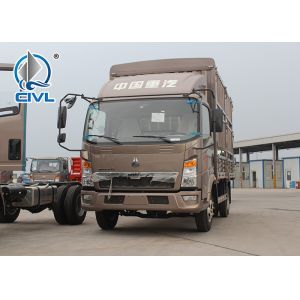 China SINOTRUK Cummins Engine 8Ton  Euro4 HOWO  Light Fences Cargo Trucks on sale