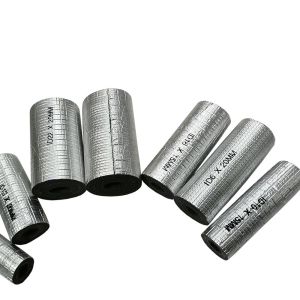 Durable Polyolefin Thermal Insulation XPE Foam Pipe Factory Price Aluminum