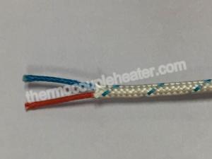 Wholesale 24 AWG Thermocouple Compensating Cable Type J Insulation Fiberglass Sleeve from china suppliers