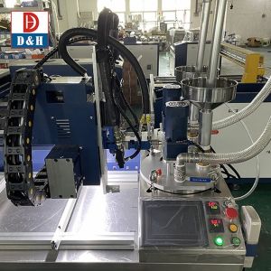 Vertical Installation Automatic Epoxy Resin Ab Glue Dispensing Machine for LED