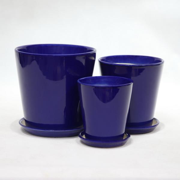 Glossy Ceramic Decorative Pots Lightweight for Home Decor