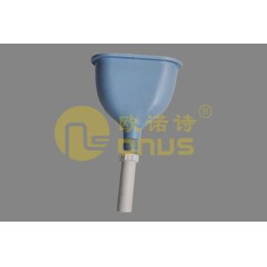 Acid resistant laboratory cup sinks with monolithic acid resistance