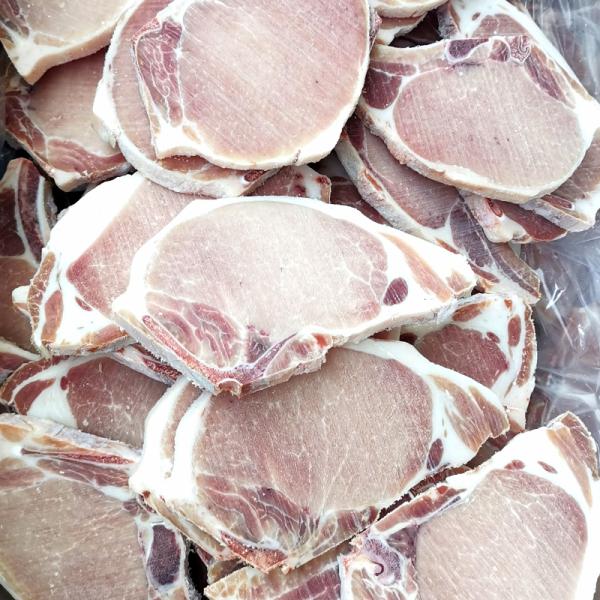 Frozen Ribs Sawing 380V 3.75KW Pork Meat Processing Machine