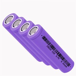 ROHS Certified LiFePO4 Lithium Battery 3.7V 18650 2400mAh 3000mAh 3600mAh for