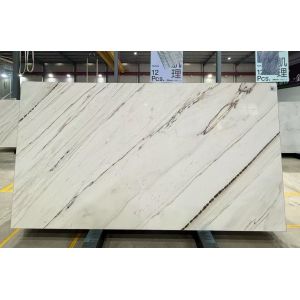 Italian Palissandro Classico Marble Luxury Stone Book-match Background Feature