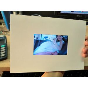 Maual Touch Screen Video Greeting Card
