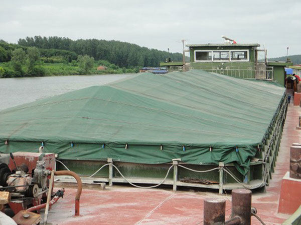 High Visibility 150GSM 100% Polyester Twill Tarpaulin Waterproof Wildely Used Fabric