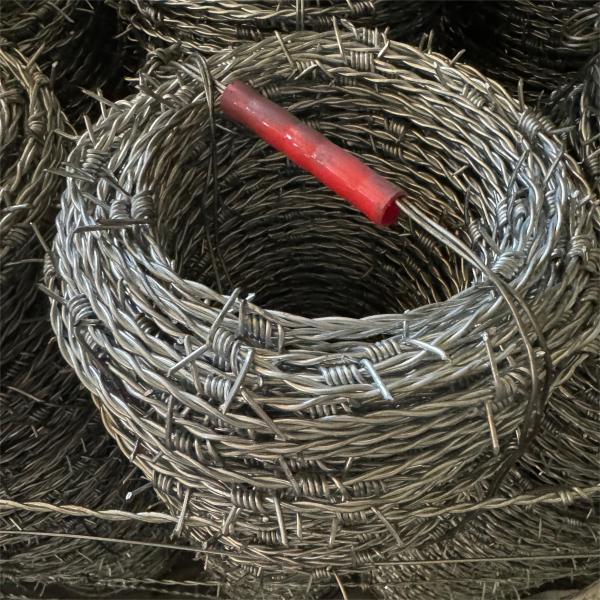 Factory Wholesale Barbed Wire For Border Protection, PVC Or Galvanized Anti-Rust And Anti-Corrosion