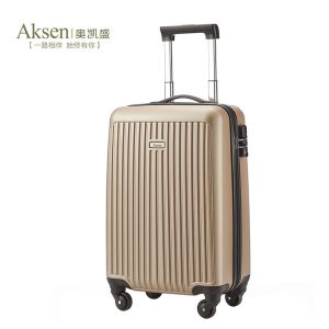 Sturdy Unisex Business Suitcase Luxury Hard Shell Carry-on Trolley Luggage with