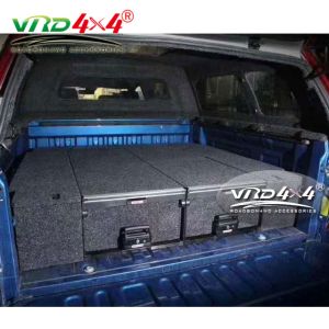 China Pickup Truck Cargo Sliding Top Distributor Service 4x4 4WD Roller Storage Drawer Modular System For Ford Raptor F-150 on sale