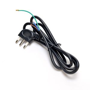Wholesale 16A IEC 60320 C13 Clover Connector Black Italia Standard H05VV-F 3x0.75MM2 Extension Cord Grounding Standard Grounding from china suppliers