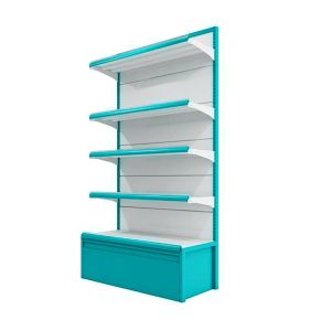 Customizable Modern Cold Rolled Steel Supermarket Shelf Rack