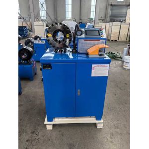 Wholesale 2 Inch 600T Crimping Force Rubber Hose Crimping Machine With 6-51mm Range And 10 Interchangeable Dies from china suppliers