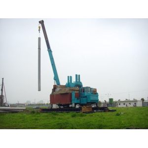 Custom Hydraulic Pile Driving Machine , Precast Concrete Pile Driving