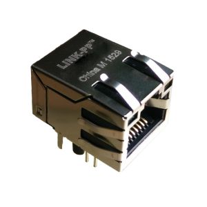 Wholesale HFJT1-S114-L72RL , RJ45 Single Port Modular Electrical Connectors IVR Server from china suppliers