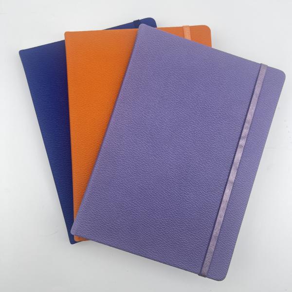 Quality Notebook Custom Journal Printing With Elastic Band With PU Cover for sale